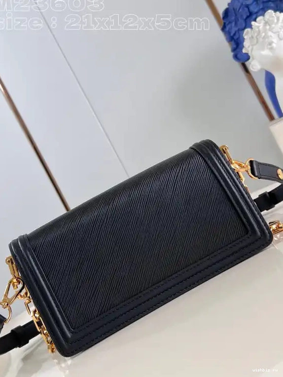 WIS West-21*12*5CM VUITTON East LOUIS DAUPHINE 0423